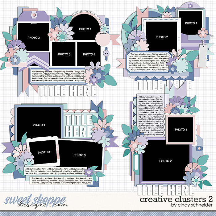 Cindy's Layered Templates - Creative Clusters 2 by Cindy Schneider