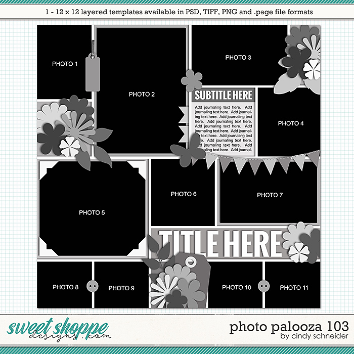 Cindy's Layered Templates - Photo Palooza 103 by Cindy Schneider Cindy's Layered Templates - Photo Palooza 103 by Cindy Schneider