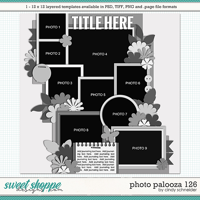 Cindy's Layered Templates - Photo Palooza 126 by Cindy Schneider