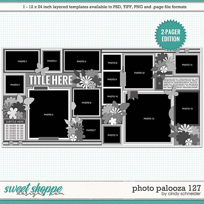 Cindy's Layered Templates - Photo Palooza 127 by Cindy Schneider