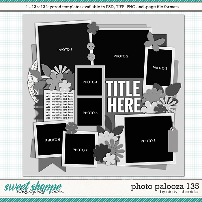 Cindy's Layered Templates - Photo Palooza 135 by Cindy Schneider