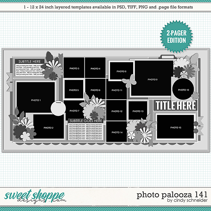 Cindy's Layered Templates - Photo Palooza 141 by Cindy Schneider