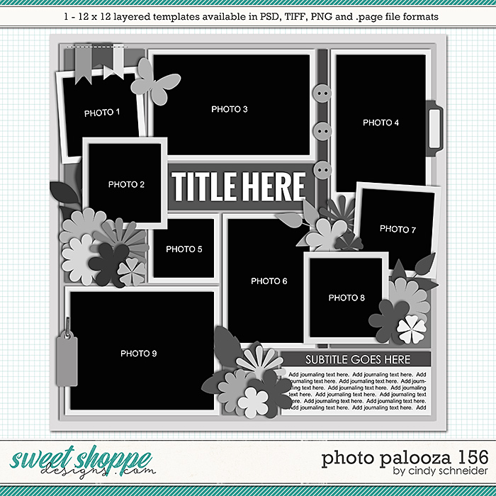 Cindy's Layered Templates - Photo Palooza 156 by Cindy Schneider Cindy's Layered Templates - Photo Palooza 156 by Cindy Schneider