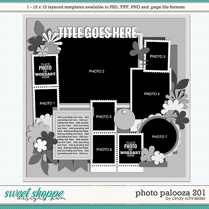 Cindy's Layered Templates - Photo Palooza 201 by Cindy Schneider