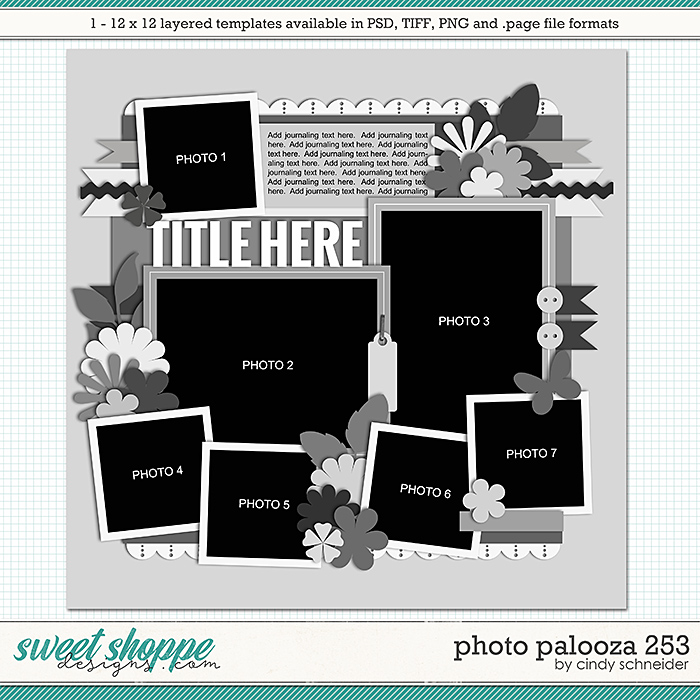 Cindy's Layered Templates - Photo Palooza 253 by Cindy Schneider