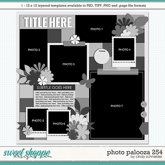 Cindy's Layered Templates - Photo Palooza 254 by Cindy Schneider