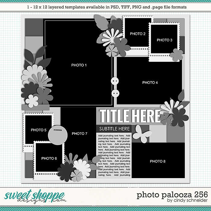 Cindy's Layered Templates - Photo Palooza 256 by Cindy Schneider