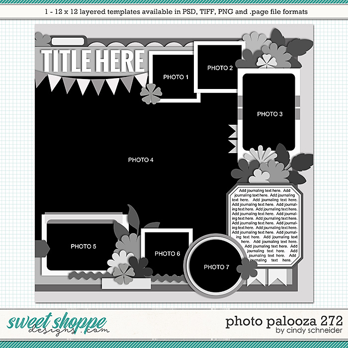 Cindy's Layered Templates - Photo Palooza 272 by Cindy Schneider