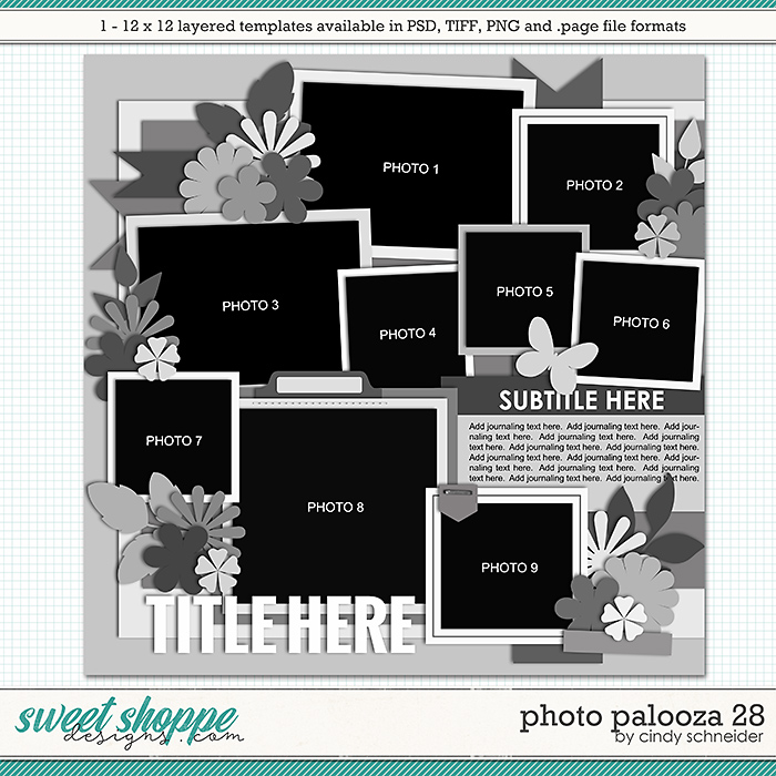 Cindy's Layered Templates - Photo Palooza 28 by Cindy Schneider