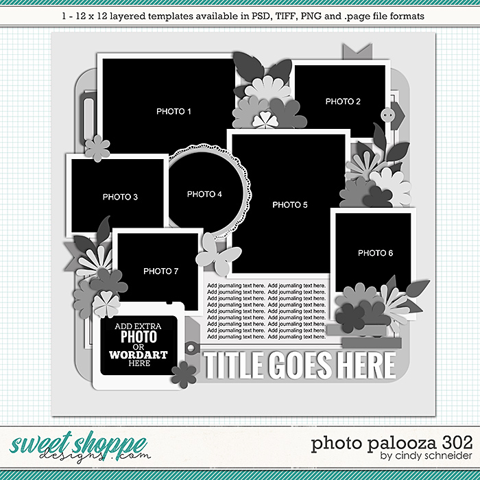 Cindy's Layered Templates - Photo Palooza 302 by Cindy Schneider