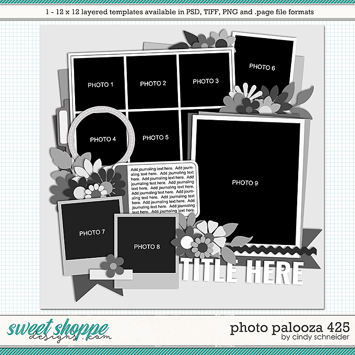 Cindy's Layered Templates - Photo Palooza 425 by Cindy Schneider