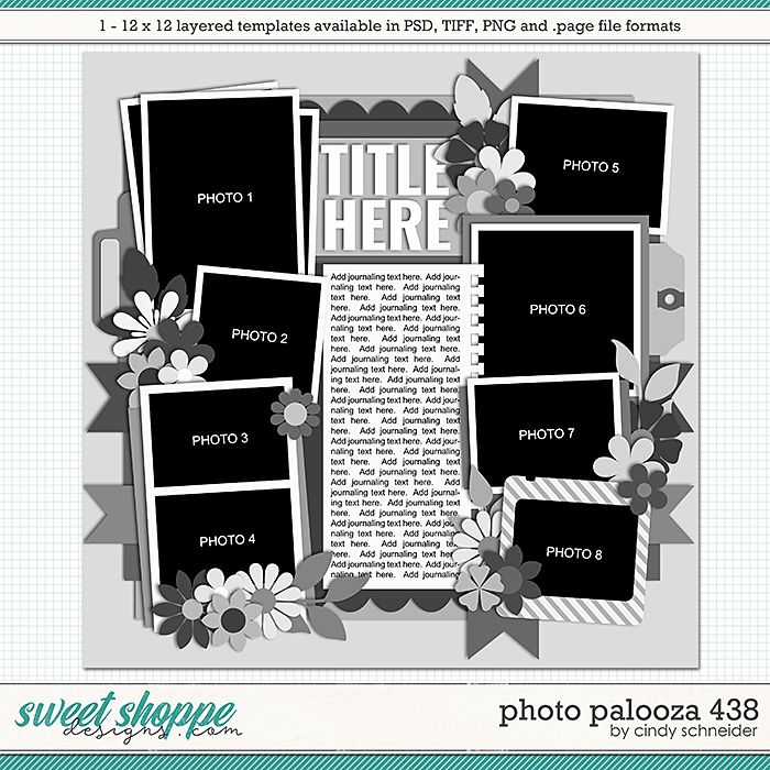 Cindy's Layered Templates - Photo Palooza 438 by Cindy Schneider