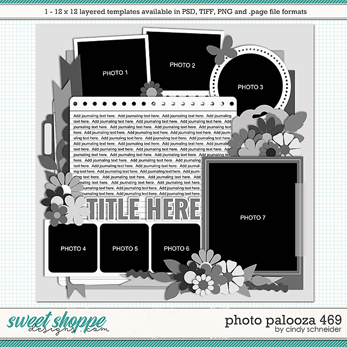 Cindy's Layered Templates - Photo Palooza 469 by Cindy Schneider