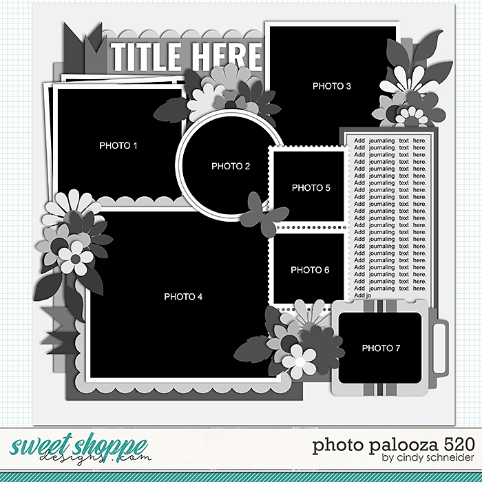 Cindy's Layered Templates - Photo Palooza 520 by Cindy Schneider