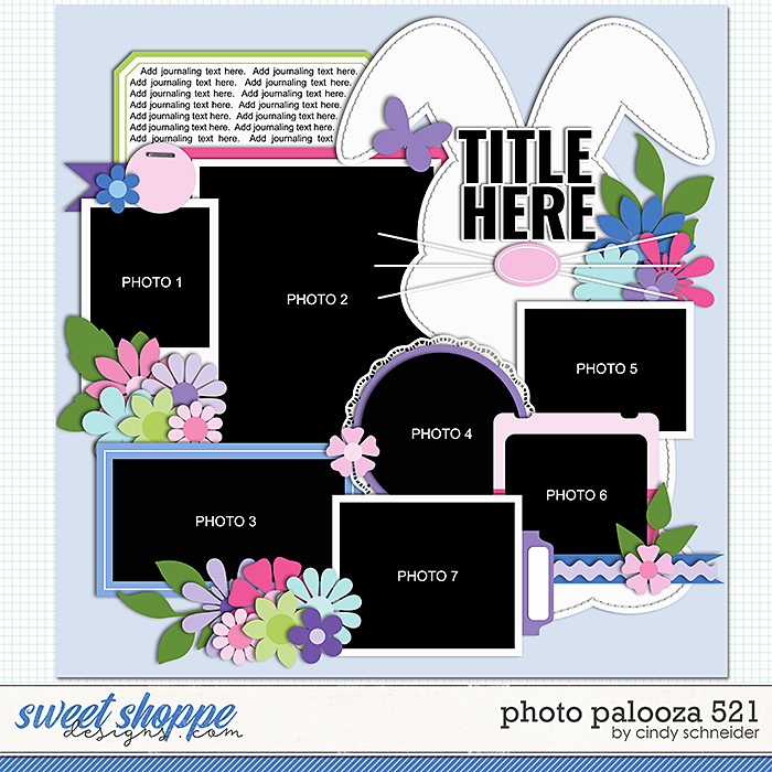 Cindy's Layered Templates - Photo Palooza 521 by Cindy Schneider