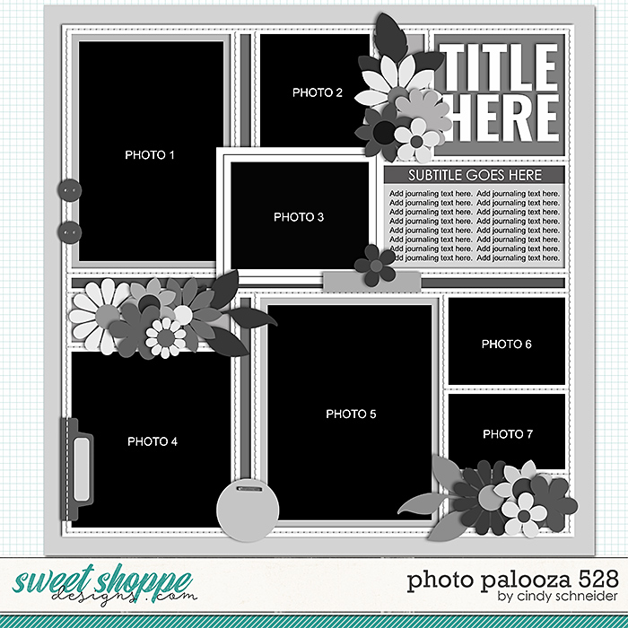 Cindy's Layered Templates - Photo Palooza 528 by Cindy Schneider