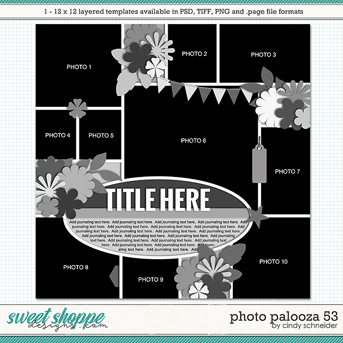 Cindy's Layered Templates - Photo Palooza 53 by Cindy Schneider