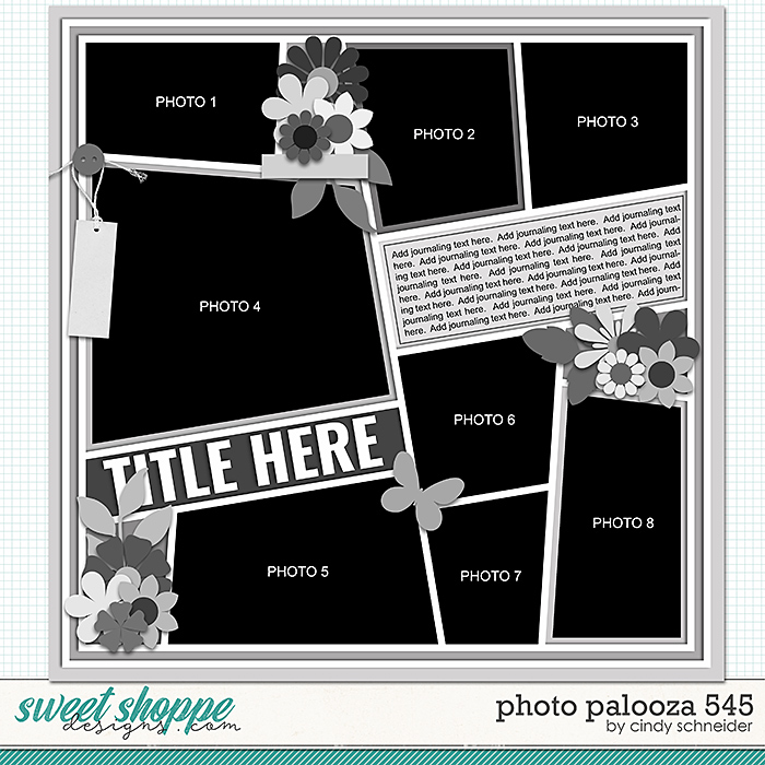 Cindy's Layered Templates - Photo Palooza 545 by Cindy Schneider