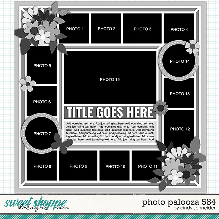 Cindy's Layered Templates - Photo Palooza 584 by Cindy Schneider