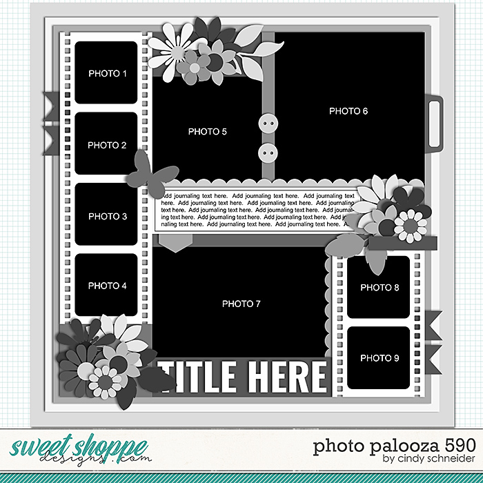 Cindy's Layered Templates - Photo Palooza 590 by Cindy Schneider