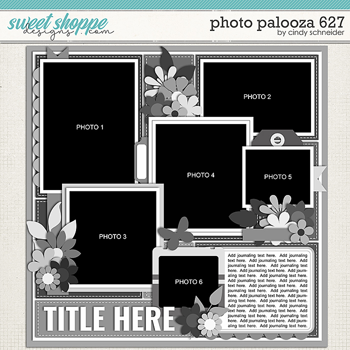 Cindy's Layered Templates - Photo Palooza 627 by Cindy Schneider