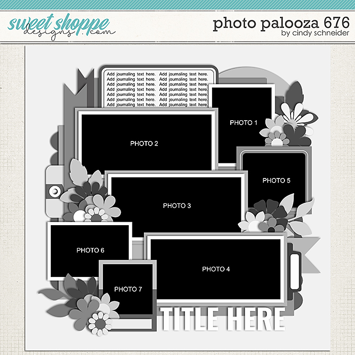 Cindy's Layered Templates - Photo Palooza 676 by Cindy Schneider