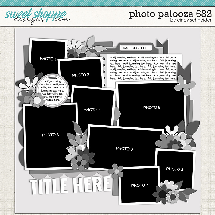 Cindy's Layered Templates - Photo Palooza 682 by Cindy Schneider