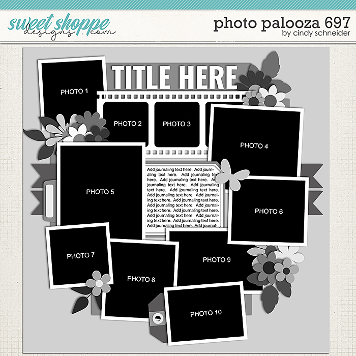 Cindy's Layered Templates - Photo Palooza 697 by Cindy Schneider