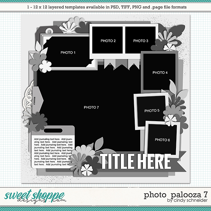 Cindy's Layered Templates - Photo Palooza 7 by Cindy Schneider