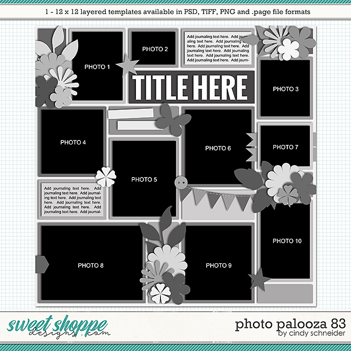 Cindy's Layered Templates - Photo Palooza 83 by Cindy Schneider