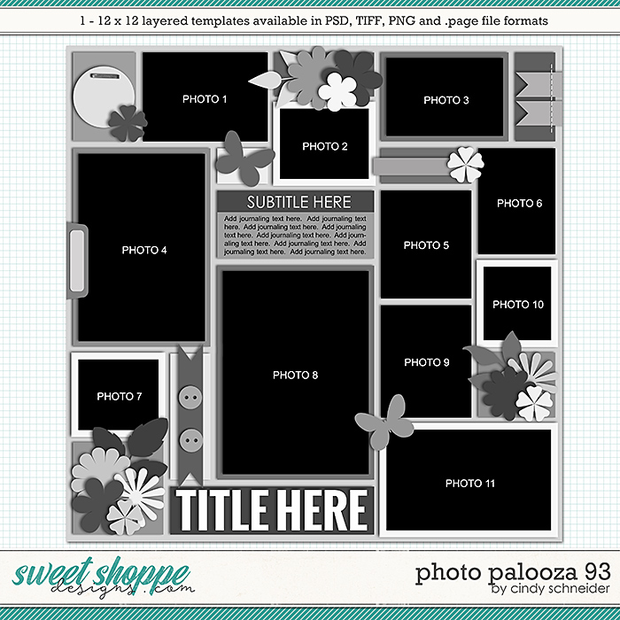 Cindy's Layered Templates - Photo Palooza 93 by Cindy Schneider