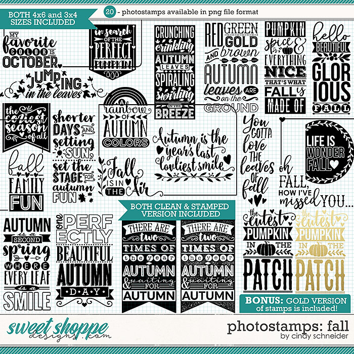 Cindy's Photostamps: Fall by Cindy Schneider