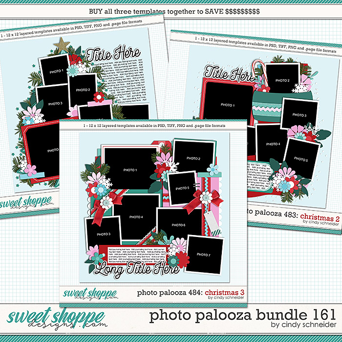 Cindy's Layered Templates - Photo Palooza Bundle 161 by Cindy Schneider