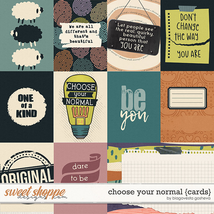 Choose Your Normal {cards} by Blagovesta Gosheva Choose Your Normal {cards} by Blagovesta Gosheva