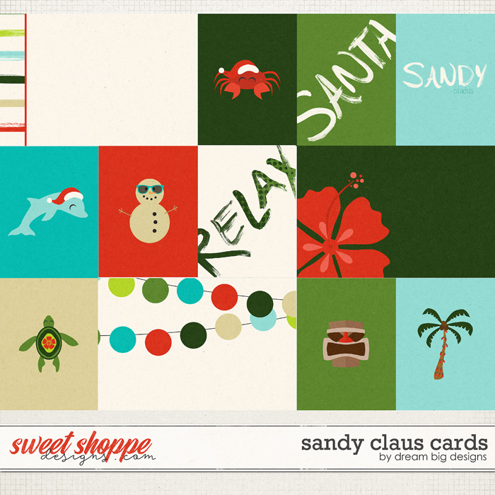 Sandy Claus Cards by Dream Big Designs Sandy Claus Cards by Dream Big Designs
