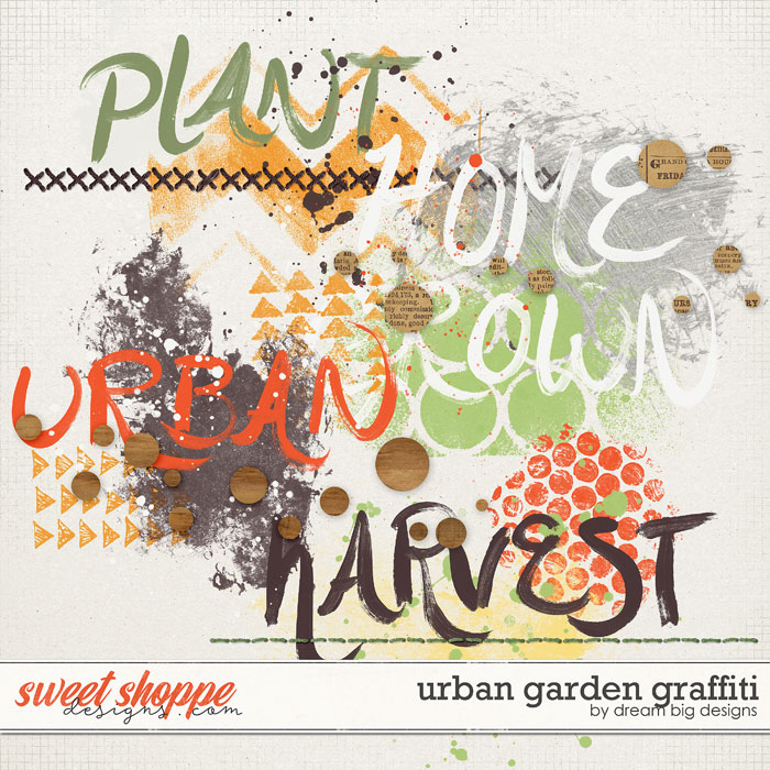 Urban Garden Graffiti by Dream Big Designs Urban Garden Graffiti by Dream Big Designs