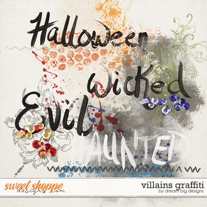 Villains Graffiti by Dream Big Designs Villains Graffiti by Dream Big Designs