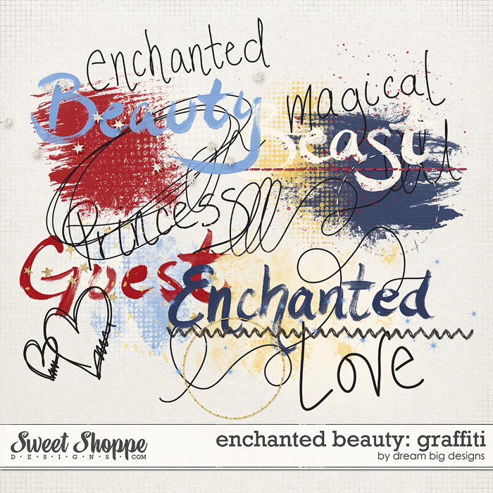 Enchanted Beauty: Graffiti by Dream Big Designs Enchanted Beauty: Graffiti by Dream Big Designs