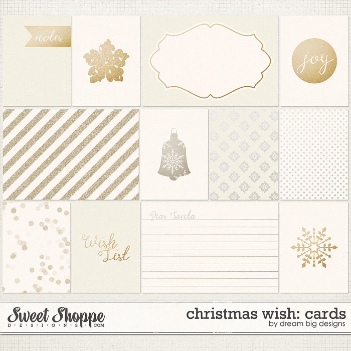 Christmas Wish: Cards by Dream Big Designs Christmas Wish: Cards by Dream Big Designs