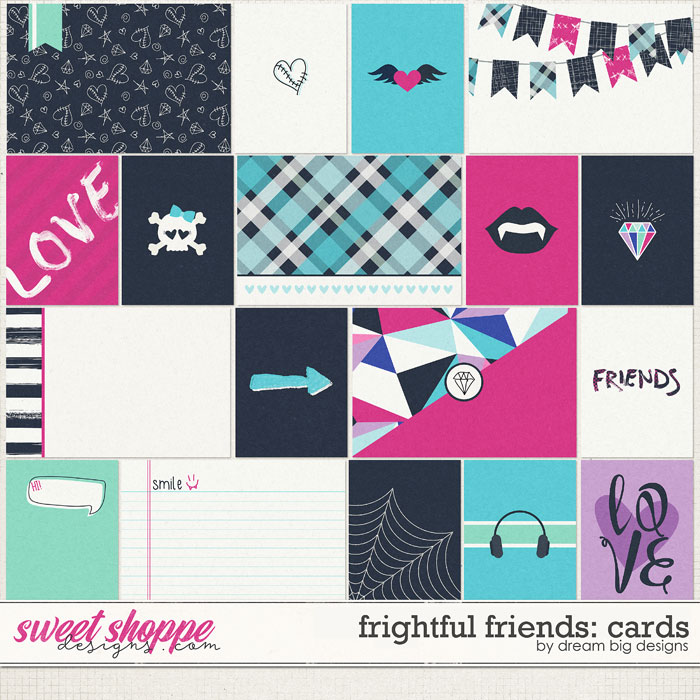 Frightful Friends: Cards by Dream Big Designs Frightful Friends: Cards by Dream Big Designs