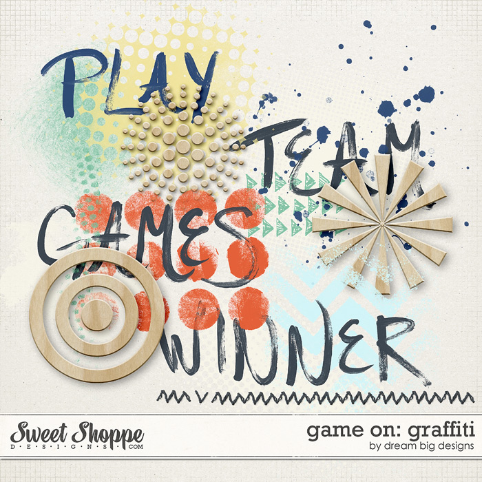 Game on: Graffiti by Dream Big Designs Game on: Graffiti by Dream Big Designs