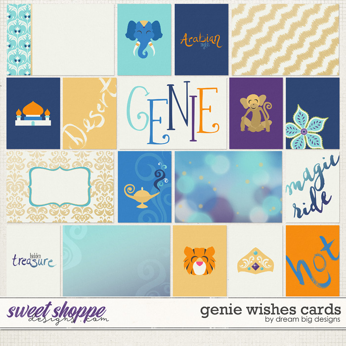 Genie Wishes Cards by Dream Big Designs Genie Wishes Cards by Dream Big Designs