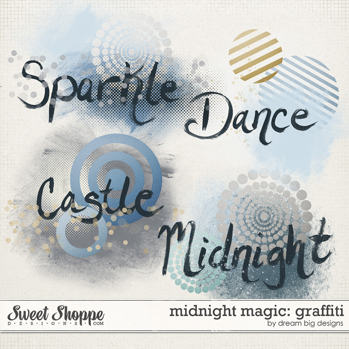 Midnight Magic: Graffiti by Dream Big Designs Midnight Magic: Graffiti by Dream Big Designs