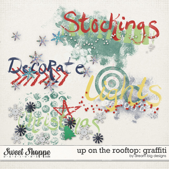 Up on the Rooftop: Graffiti by Dream Big Designs Up on the Rooftop: Graffiti by Dream Big Designs