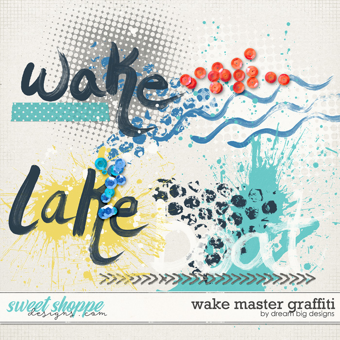Wake Master Graffiti by Dream Big Designs Wake Master Graffiti by Dream Big Designs
