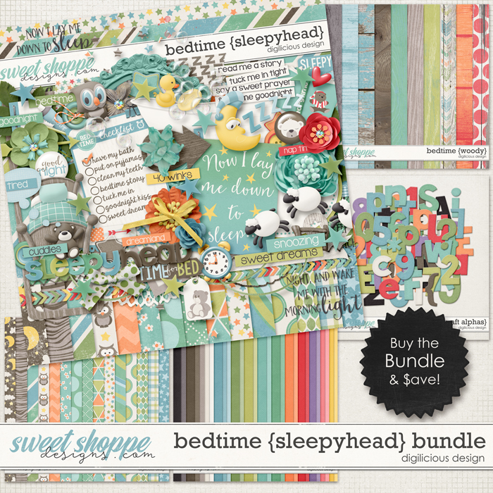 Bedtime {Sleepyhead} Bundle by Digilicious Design