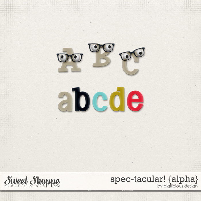 Spec-tacular! {Alpha} by Digilicious Design