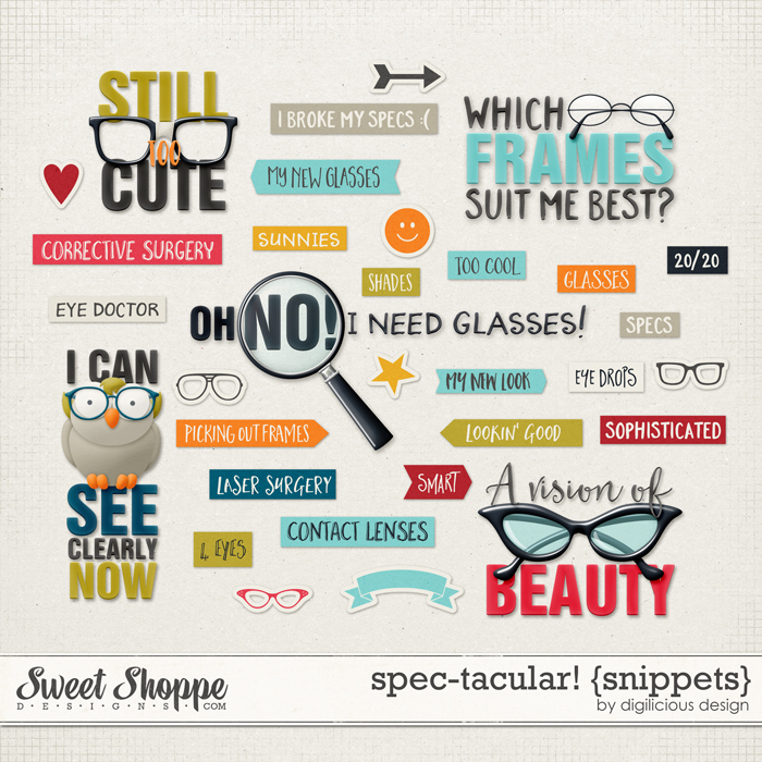 Spec-tacular! {Snippets} by Digilicious Design