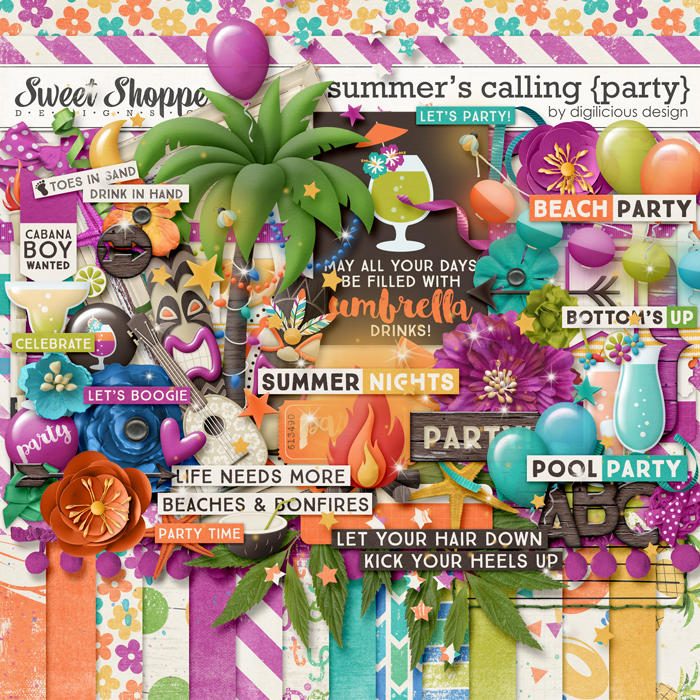 Summer's Calling {Party} by Digilicious Design