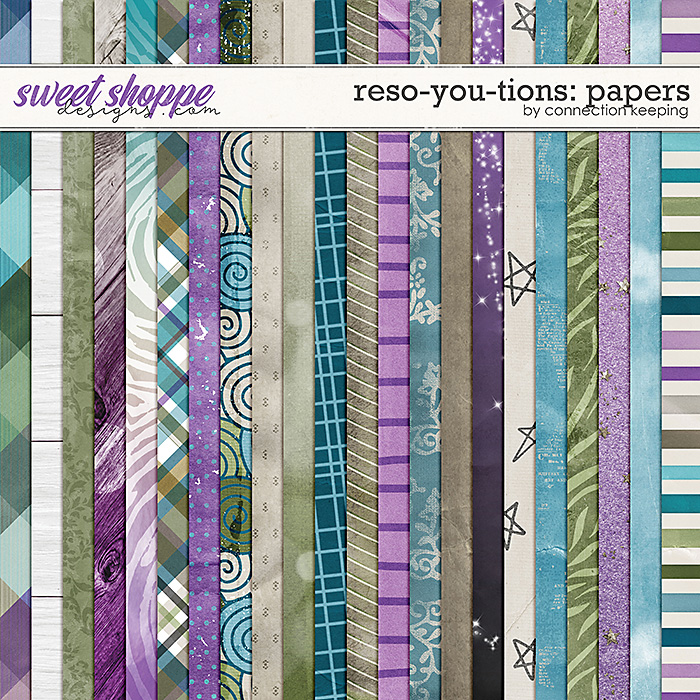 Reso-YOU-tions Pattern Papers by Connection Keeping